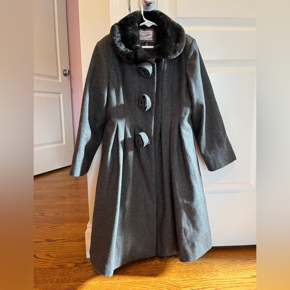 Rothschild girls size 6x formal coat.